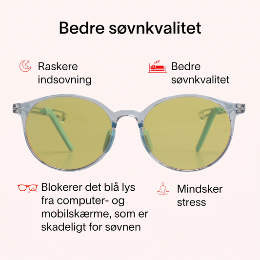 Lysro™ Blålysbriller Børn for bedre søvn