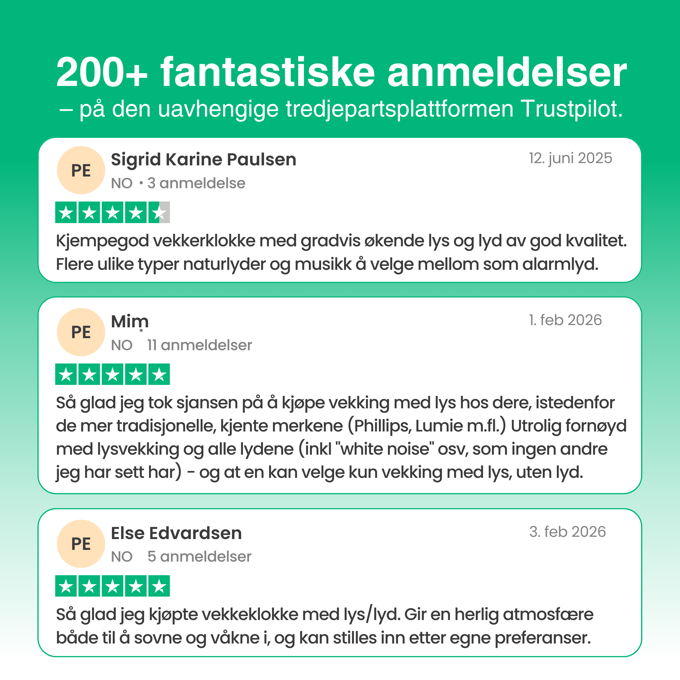 Lysro™ Vækkeur