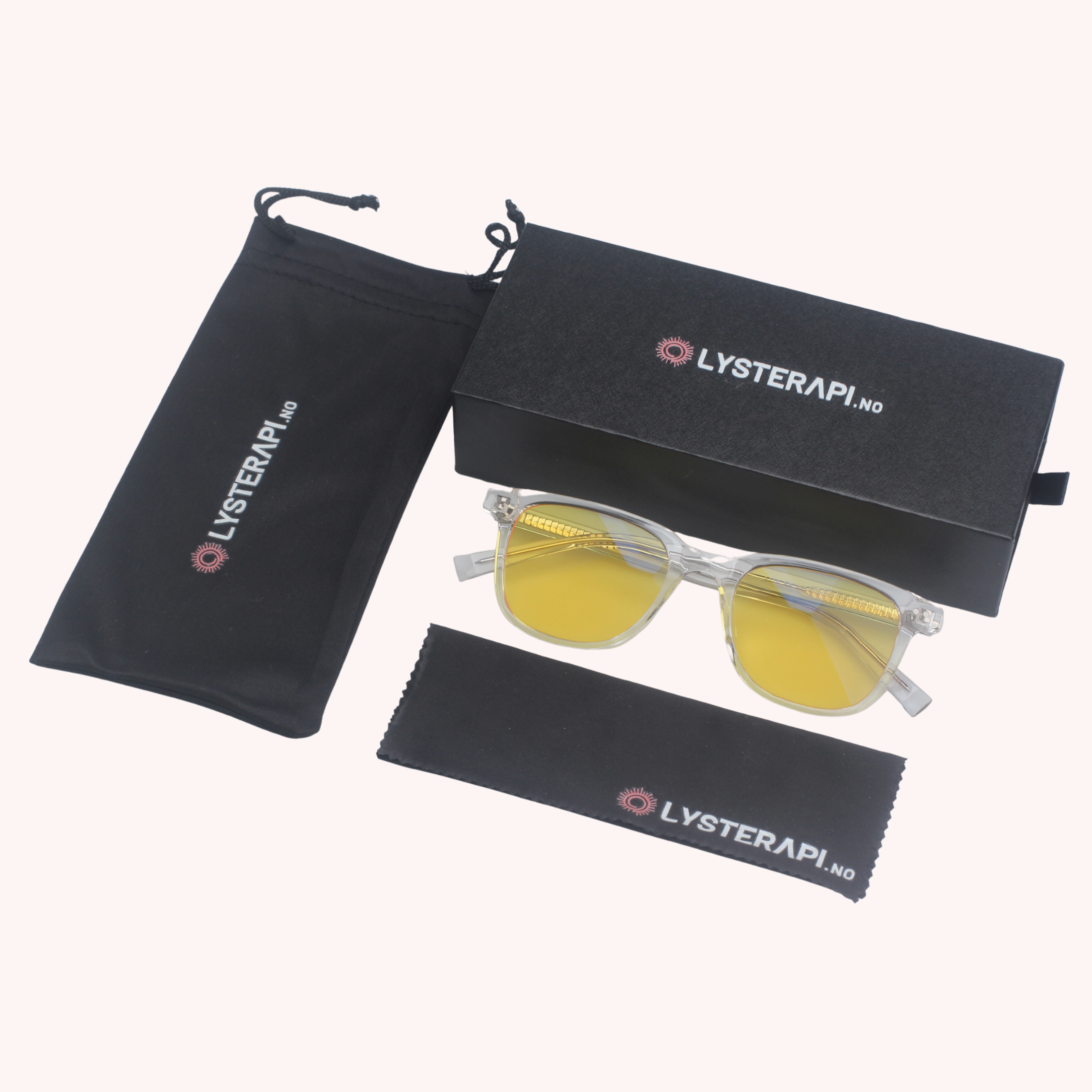 Lysro™ Blålysbriller for bedre søvn – gul