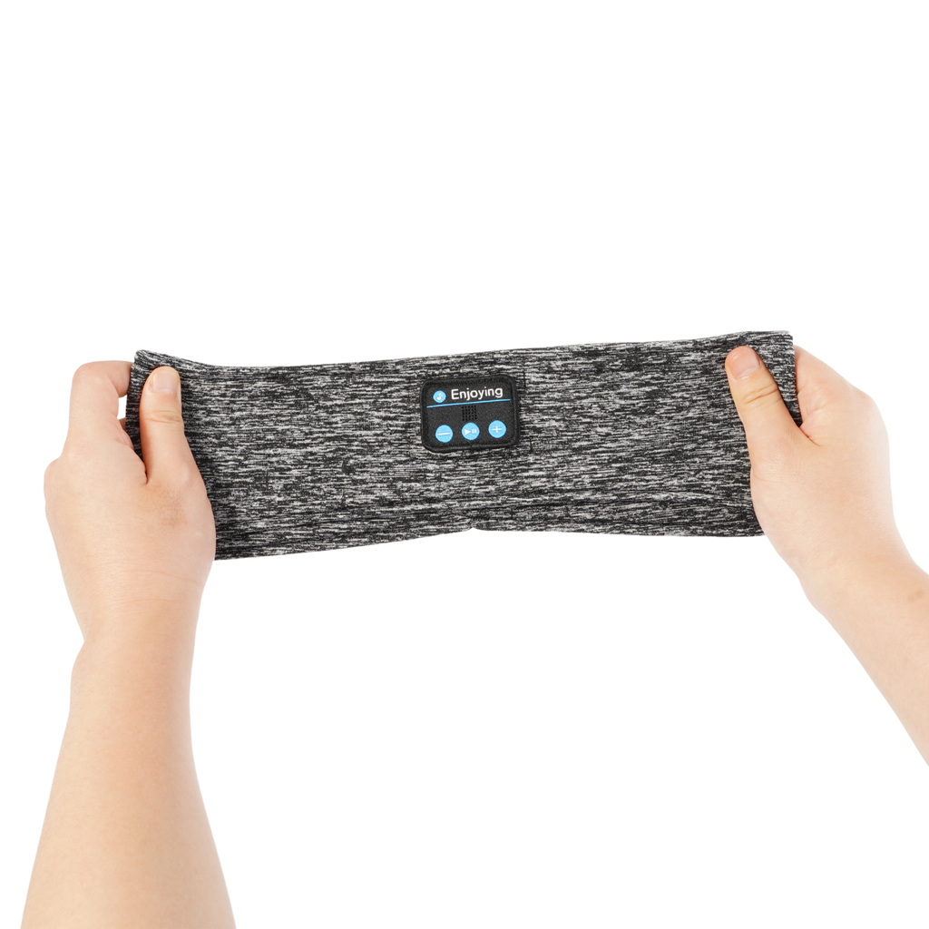 Lysro™ Søvn-Pandebånd med Bluetooth – Grå