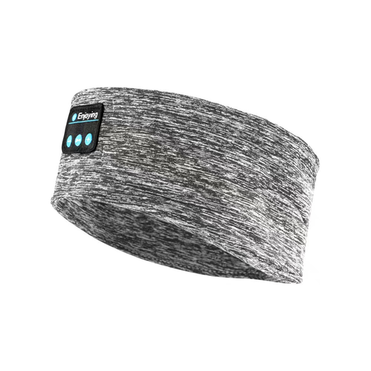 Lysro™ Søvn-Pandebånd med Bluetooth – Grå