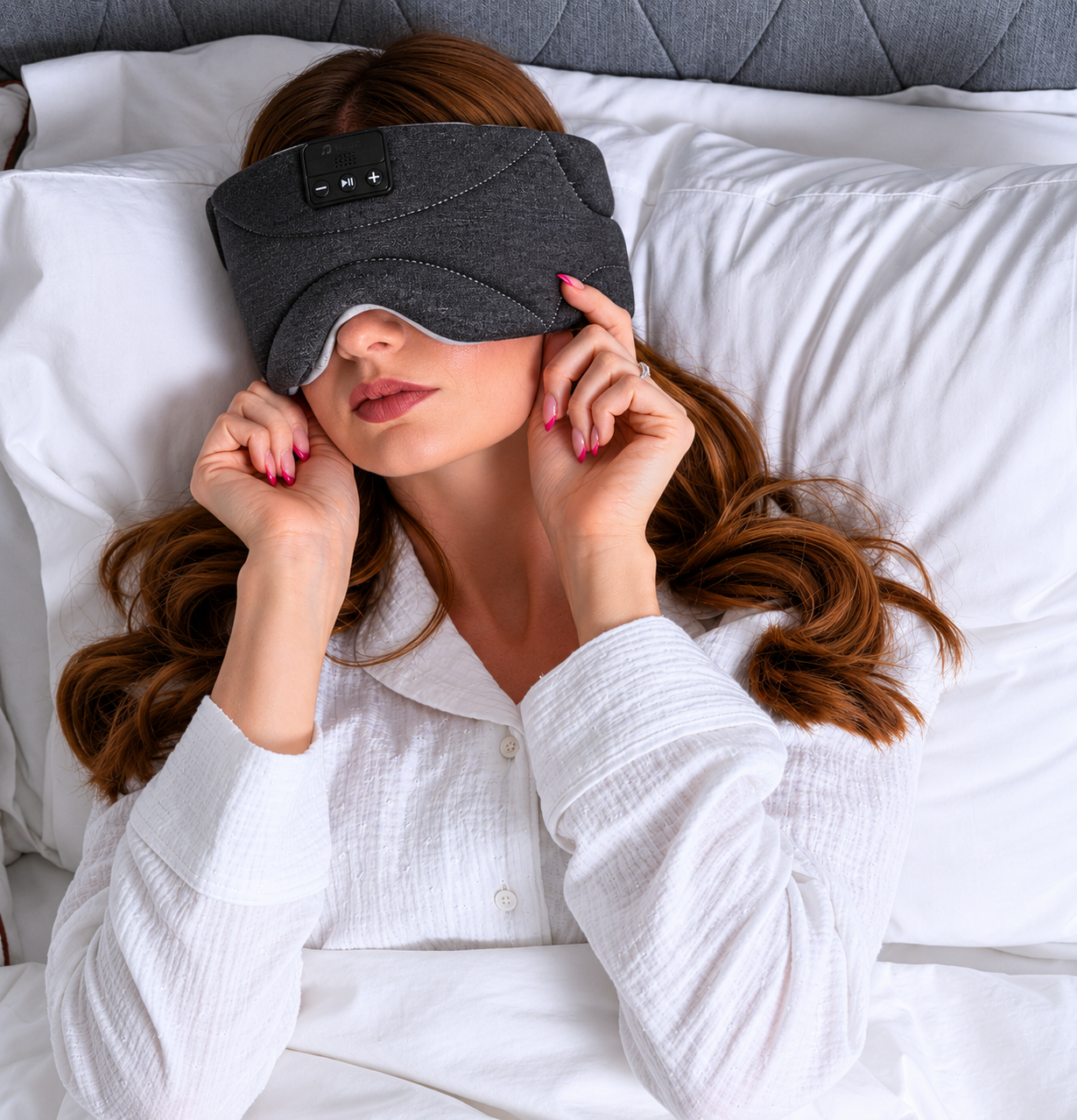 Lysro™ Sovemaske med Bluetooth