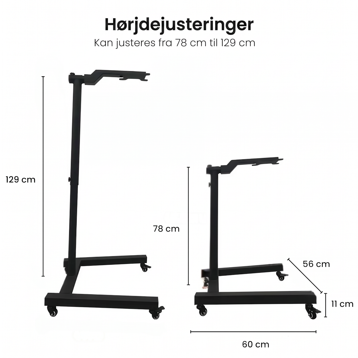 Justerbart stativ til MAX