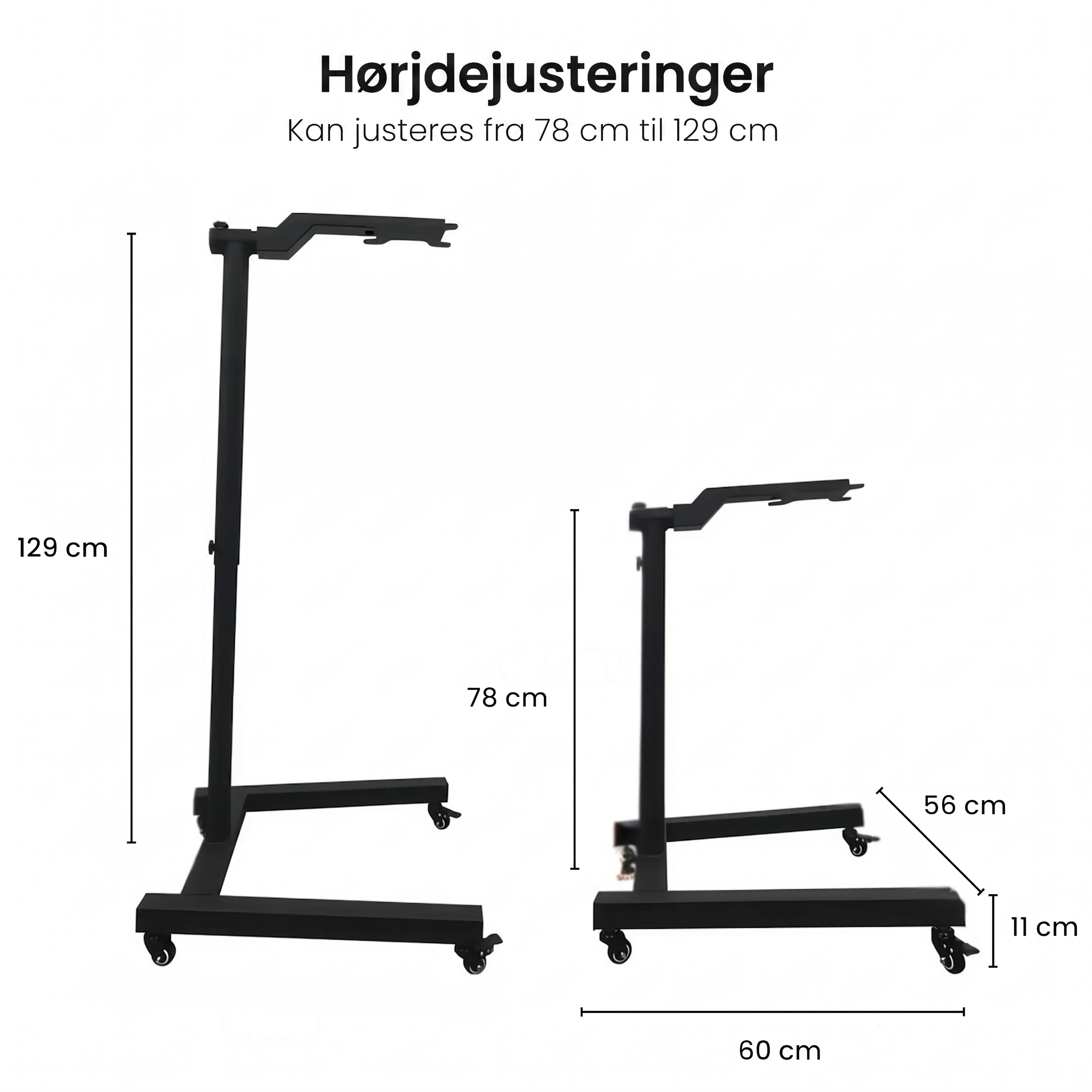 Justerbart stativ til MAX