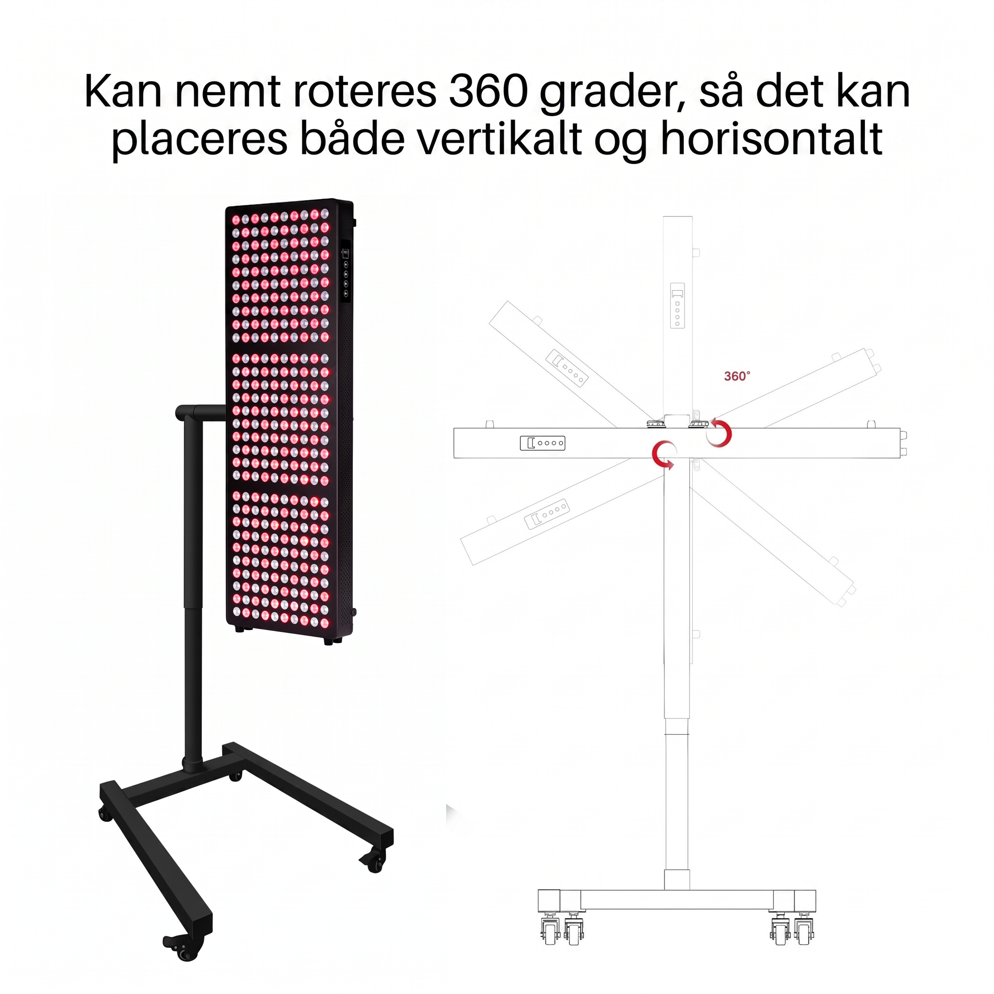 Justerbart stativ til MAX