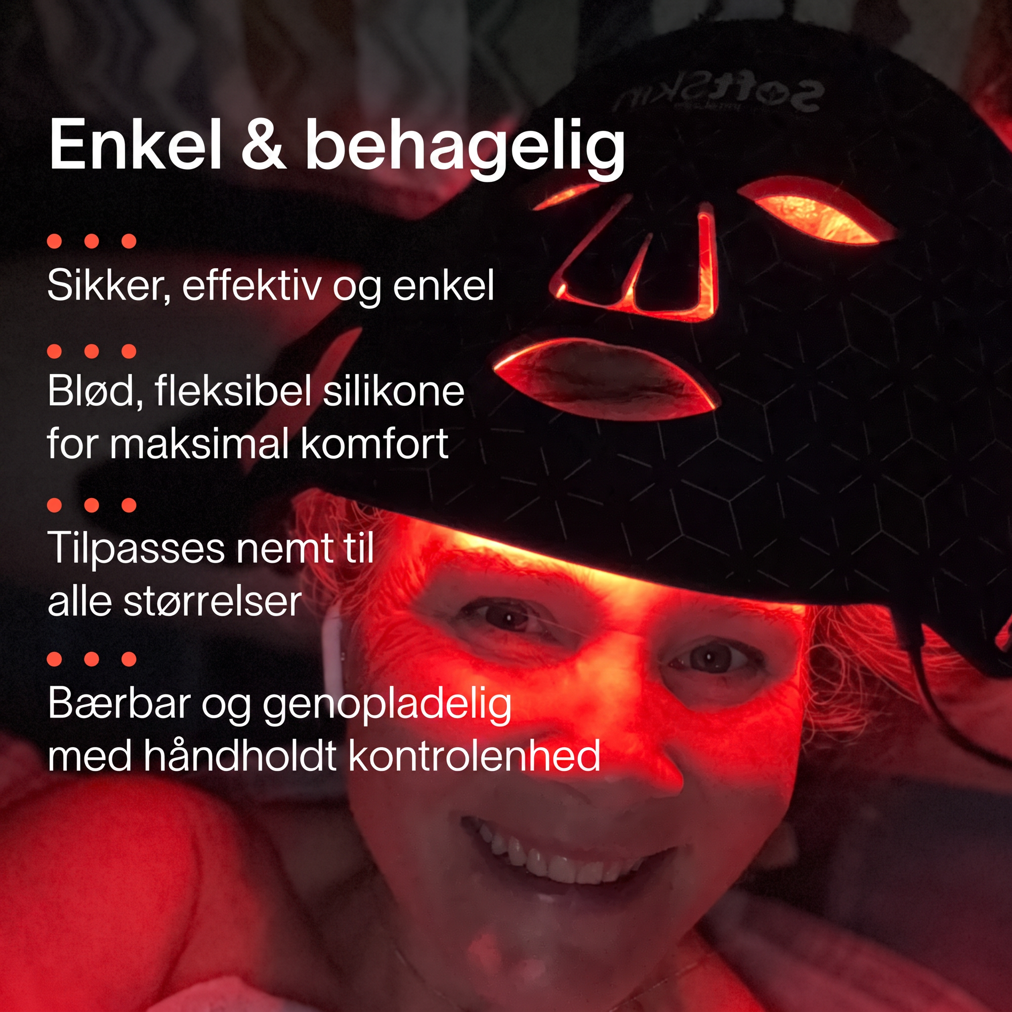 SoftSkin InfraLight® LED-maske