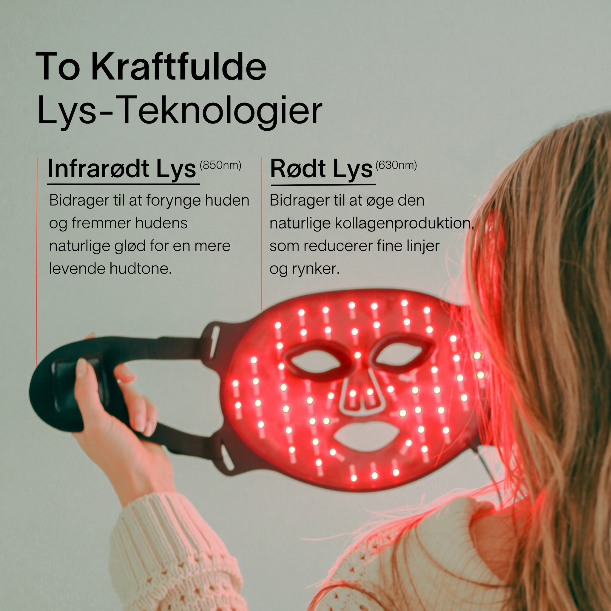 SoftSkin InfraLight LED-maske