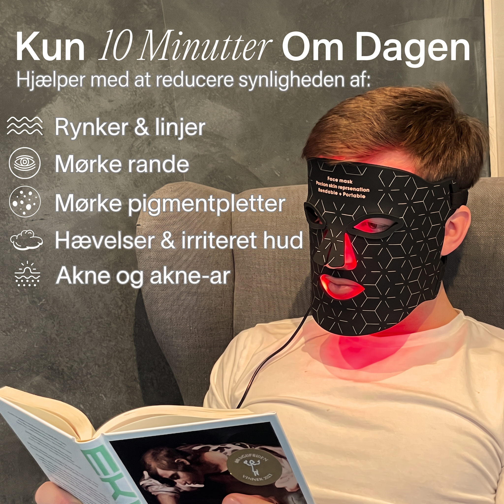 SoftSkin InfraLight LED-maske