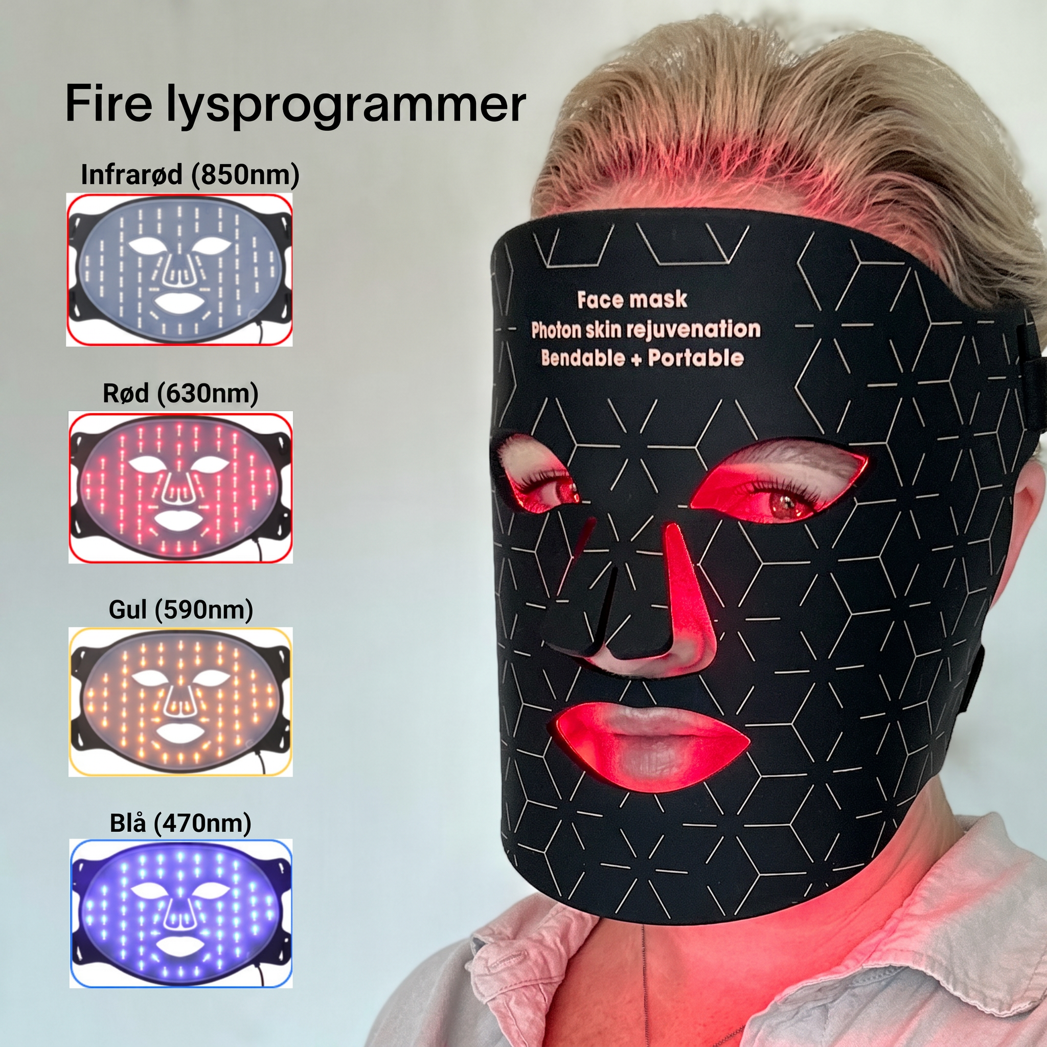 SoftSkin InfraLight LED-maske